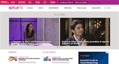 Desktop Screenshot of demain.fr